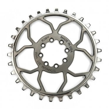 8-Bolt Direct Mount Titanium Chainring