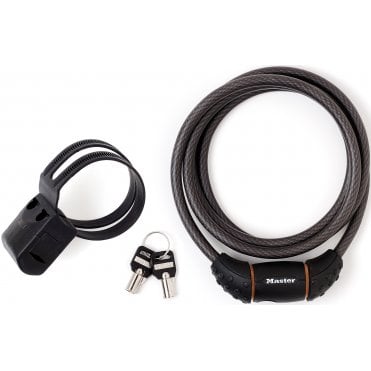 Cable Key Lock 10mm x 1.8m %5B8130%5D Black