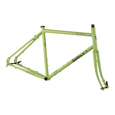 Disc Trucker 26" Frameset - Pea Lime Soup