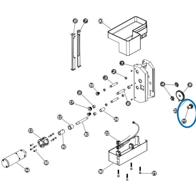 Park Tool 2132 - Drive Gear For PRS-33/PRS-33.2