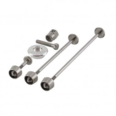 Set 02 Front Wheel, Rear Wheel, Seat Post & Ahead Headset System