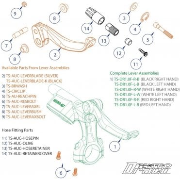 11 Draco Lever Assembly