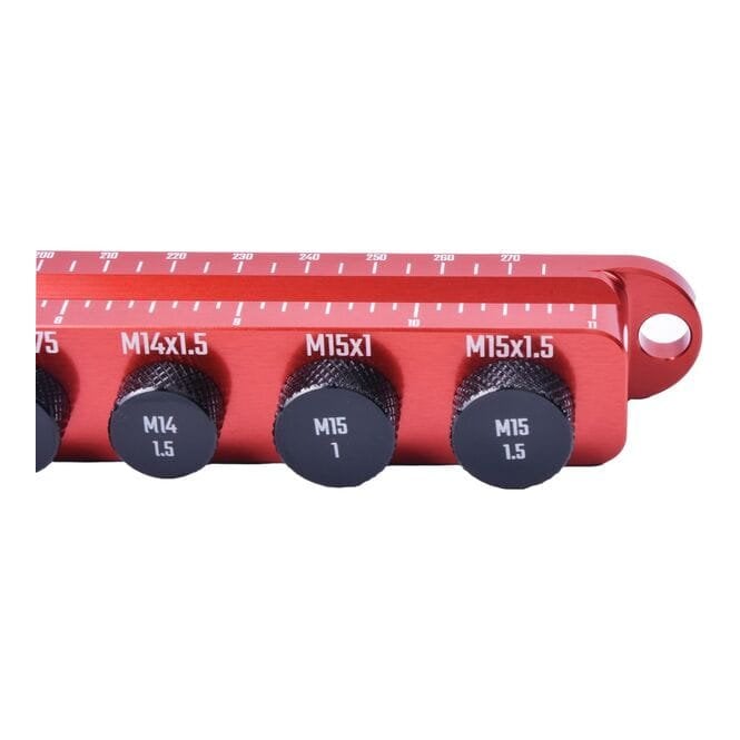 Wheels Manufacturing Axle Ruler Plug Gauge - M10x1
