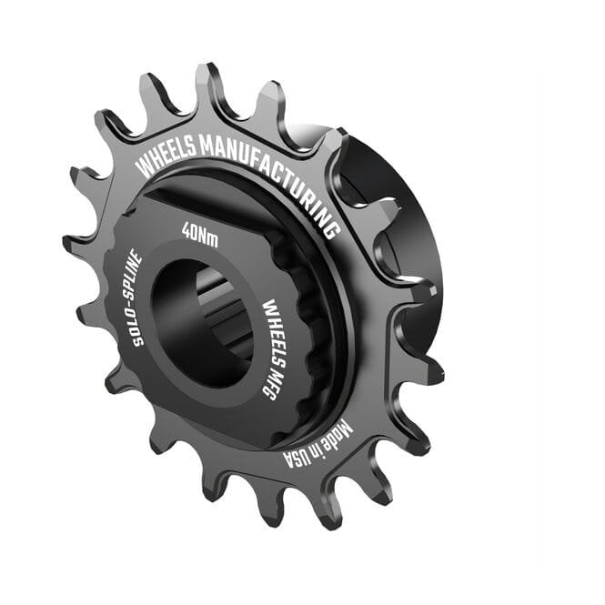 Wheels Manufacturing Solo-Spline - 18T Single Speed Conversion Kit for Micro Spline Compatible Hubs,